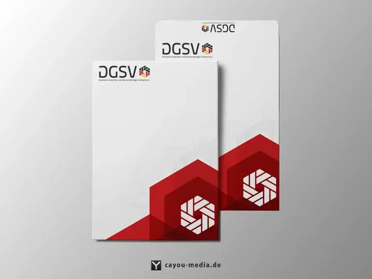 Grafikdesign - Briefumschläge - DGuSV