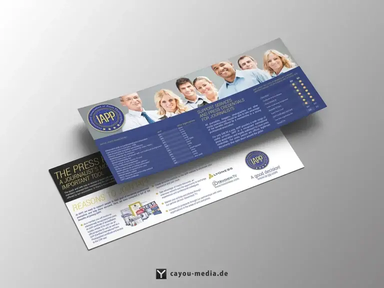 Grafikdesign - Flyer - IAPP