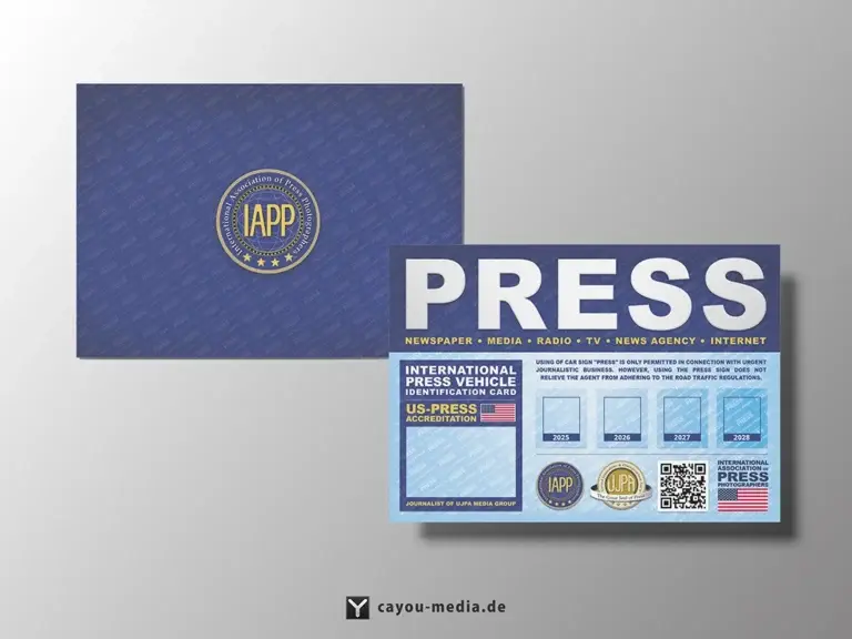 Grafikdesign - PKW Schilder - IAPP