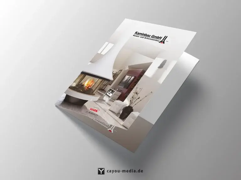 Grafikdesign - Mappen - Kaminbau GmbH