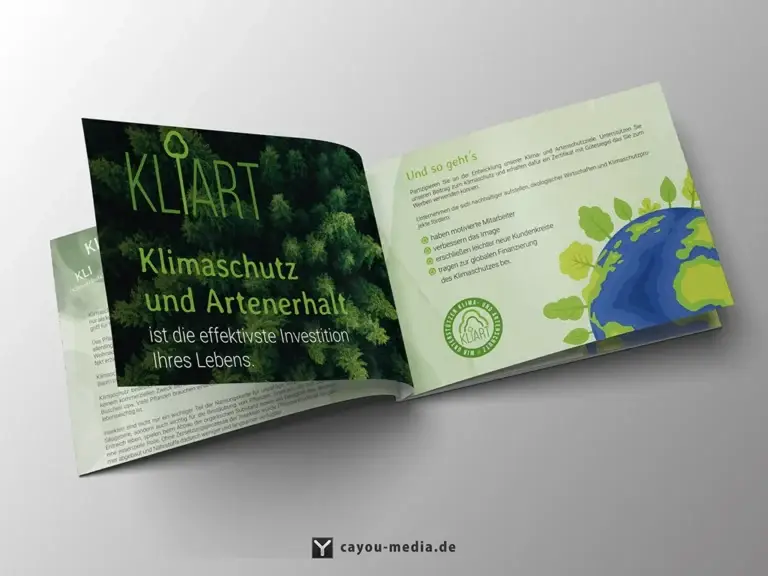 Grafikdesign - Broschüre - kliart.de