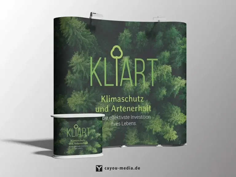 Grafikdesign - Messetheke - kliart.de