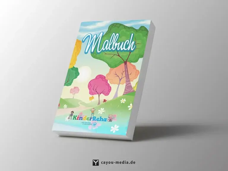 Grafikdesign - Malbücher - reha team halle