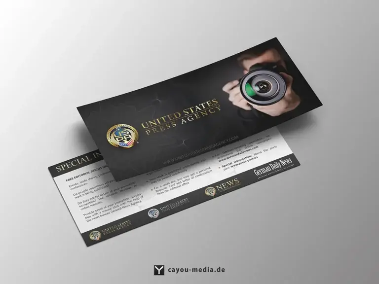 Grafikdesign - Flyer - USPA