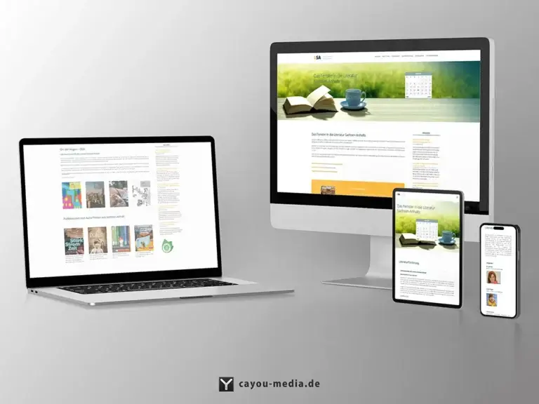 Webdesign - literatur-lsa.de