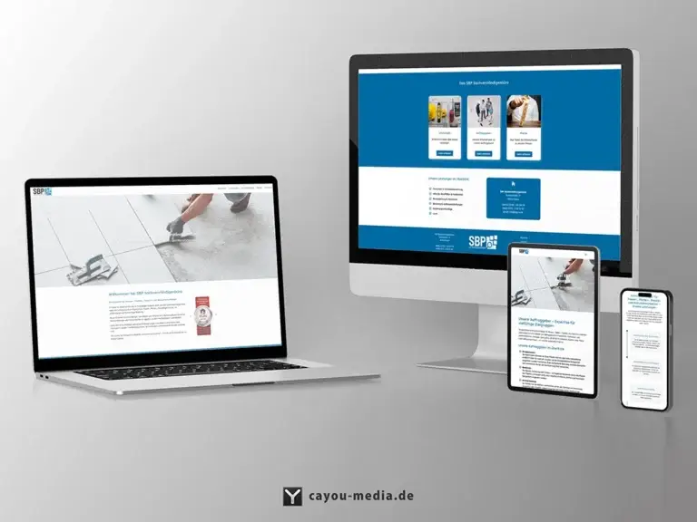 Webdesign - sbp-sv.de