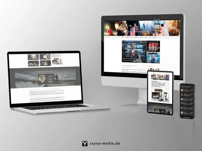 Webdesign - unitedstatespressagency.com